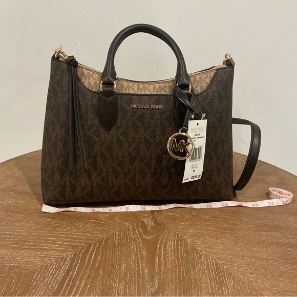 Michael Kors Handbags - Michael Kors Brown Signature Tote Bag
